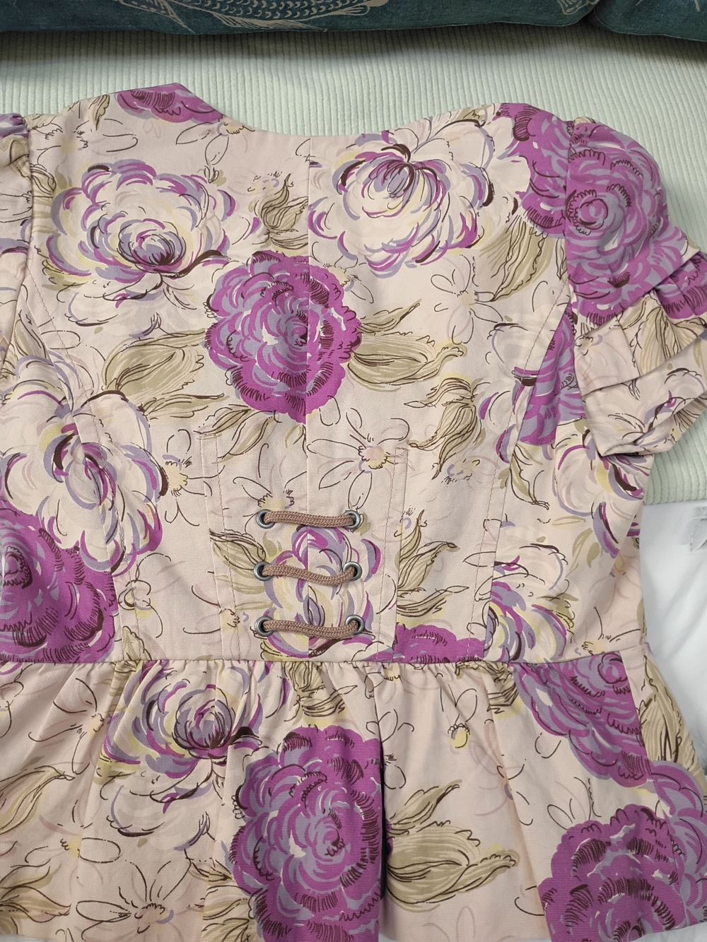 Anthropologie (Elevenses) Sweet Feminine Top - Picture 7 of 8